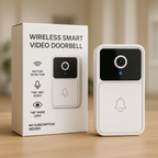 1080P Doorbell And Motion Alerts With Two Way Audio Wireless