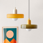 Bauhaus Aurelo Colored Glass Pendant Light For Dining Rooms
