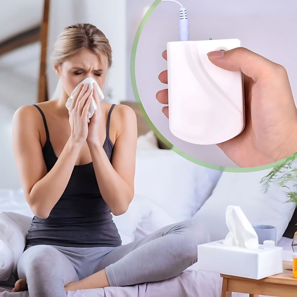 NasoGlow Infrarot-Nasentherapiegerät gegen laufende Nase