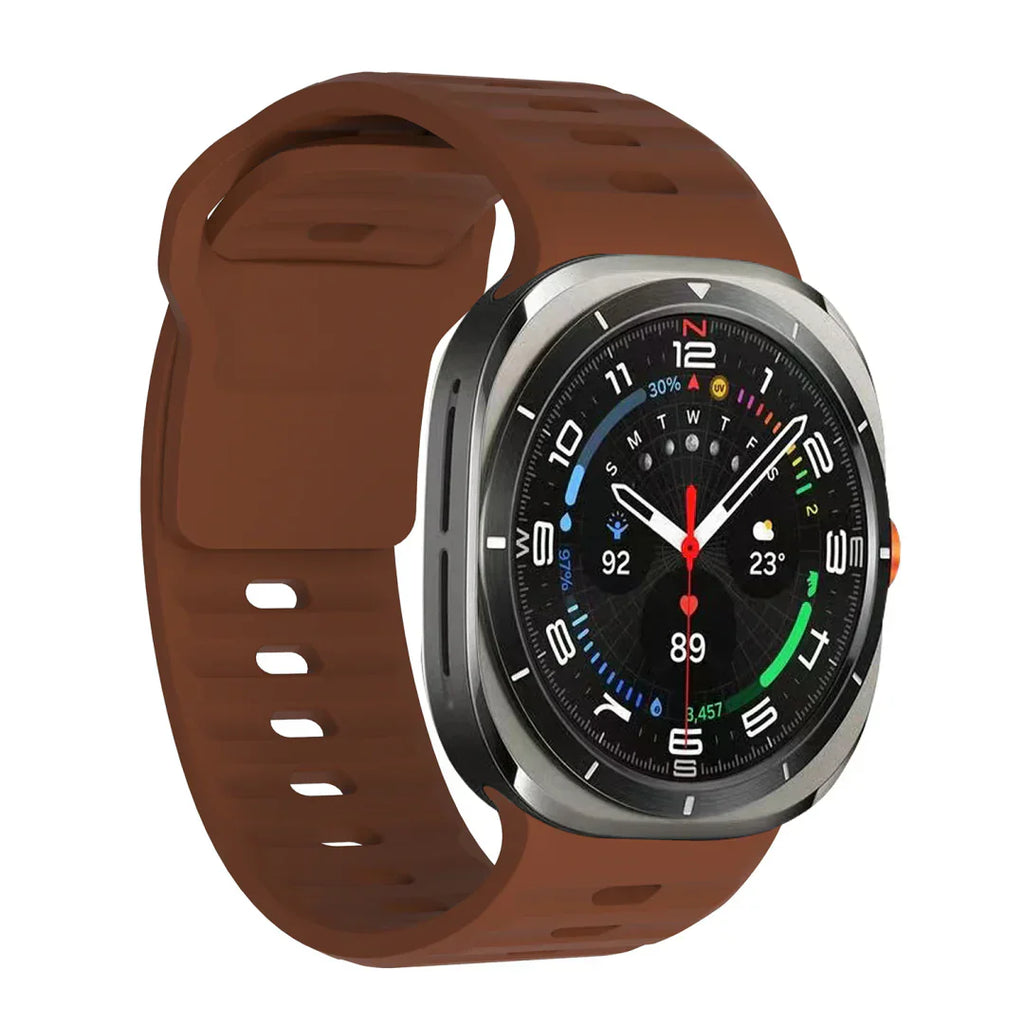 Kirrea Silikonarmband für Galaxy Watch Ultra schlankes Uhrenarmband