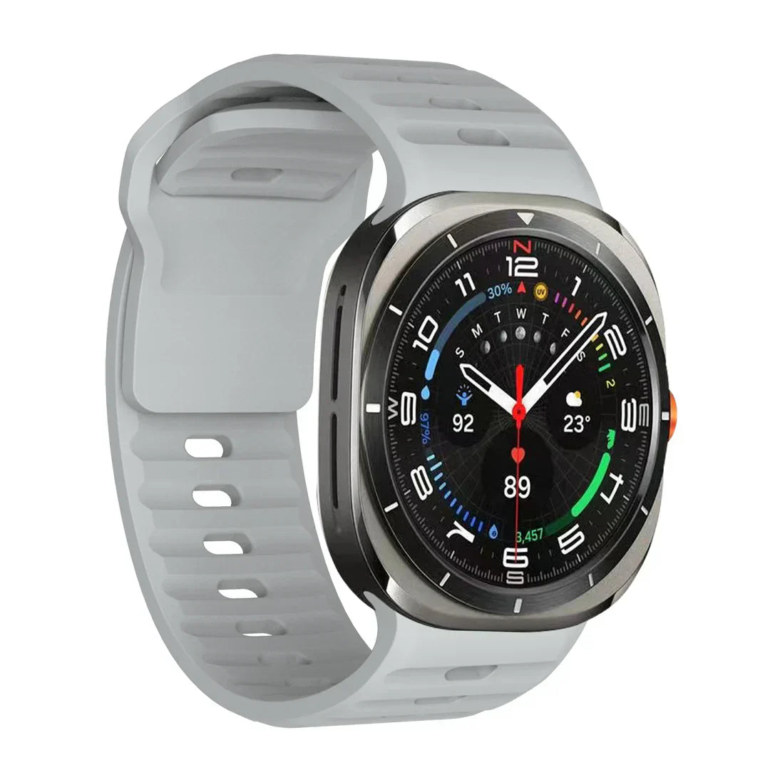 Kirrea Silikonarmband für Galaxy Watch Ultra schlankes Uhrenarmband