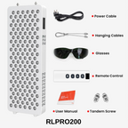 RLPRO Nine Wave Red Light Panel For Skin Health At Home