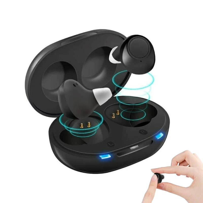 Auravox Rechargeable Invisible Hearing Aids With Clear Sound