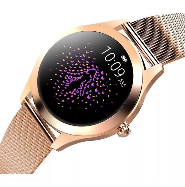 AstraNova Luxe Women's Smartwatch With Crystal Screen For Health Monitoring