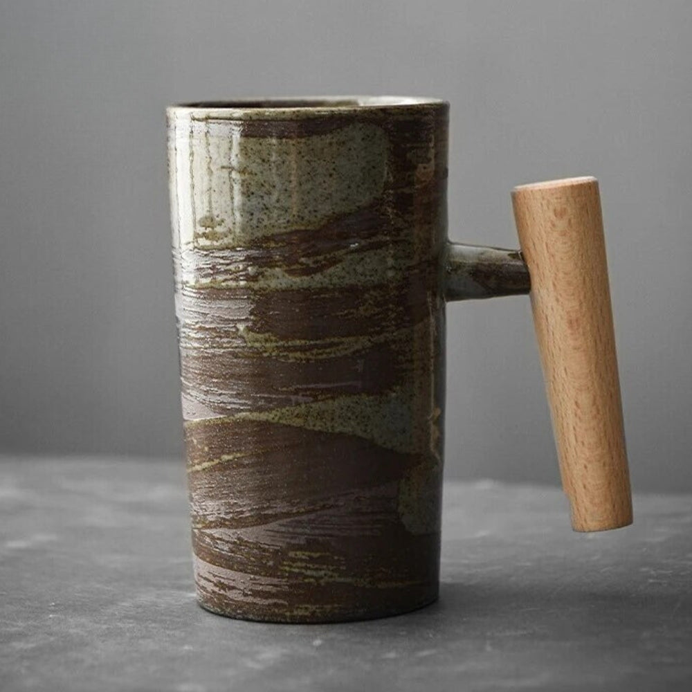 Collezione di tazze in gres TerraNord Nordic Earth Latte Stoneware