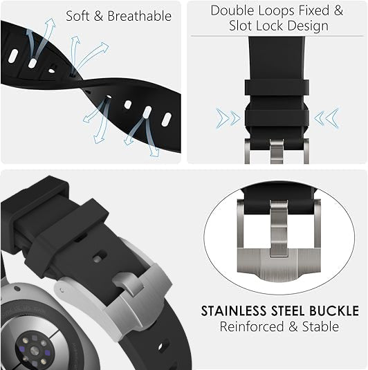 Samsung Watch Ultra Vellaro Silicone Wristband For Daily Wear