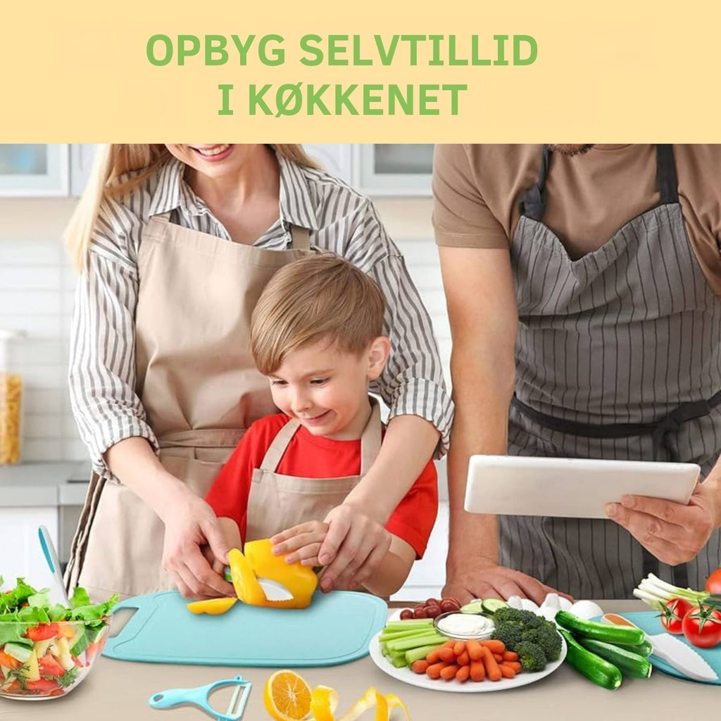 Set Cucina Sicura KidoChef per Bambini per Divertimento in Cucina in Famiglia