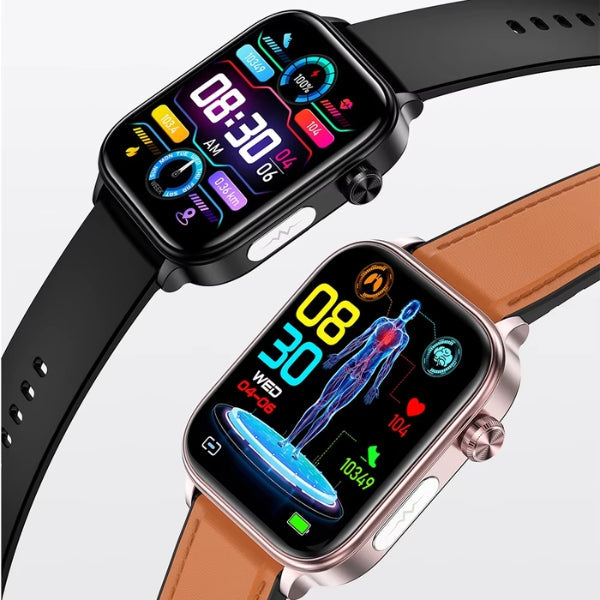 Aleron Health Smartwatch til sundhedsdataovervågning og vandtæt design