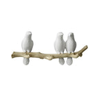 Liora Birds On Branch Resin Wall Coat Hook Decor Accent