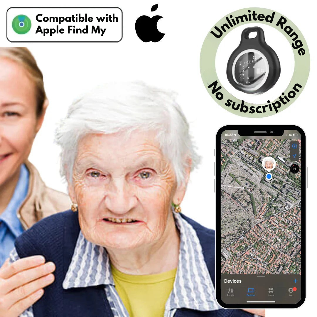 Seniors GPS Tracker With Waterproof Build and Live Location Updates