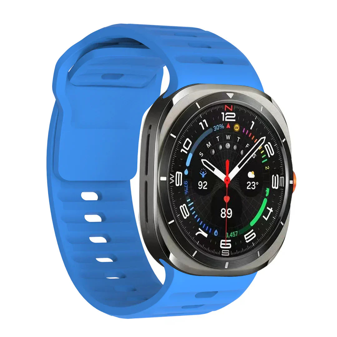 Kirrea Silikonarmband für Galaxy Watch Ultra schlankes Uhrenarmband