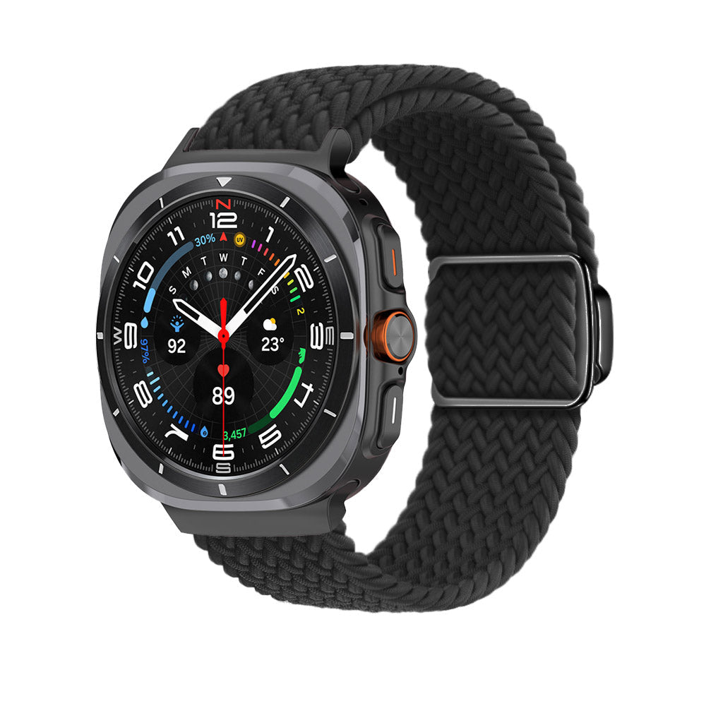 Arivra magnetisk spenne nylonbånd for Galaxy Watch Ultra