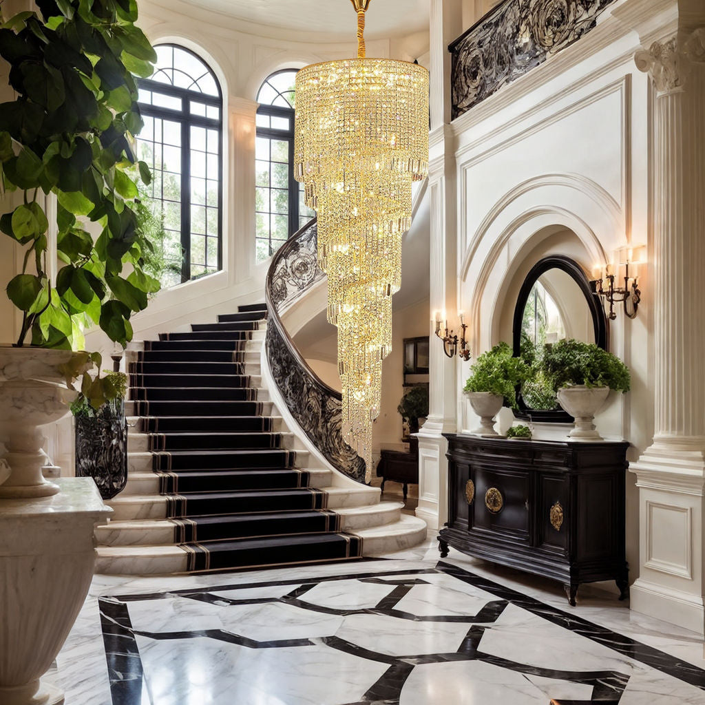 Ardmore Staircase Chandelier For Modern Living Spaces