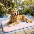 Ice Silk Self-Cooling Pet Mat For Dogs And Cats, Indoor And Outdoor Use