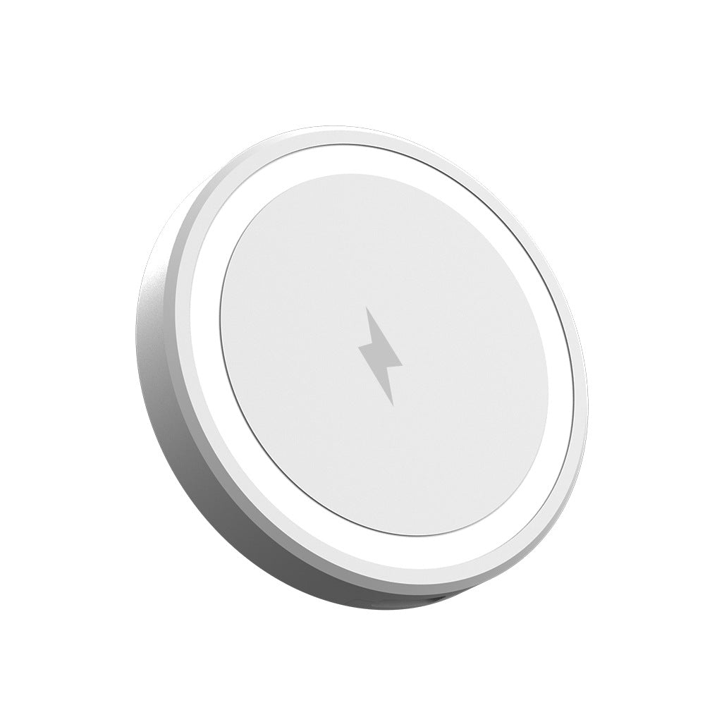 Chargeur magnétique pop-up 15W avec support pour iPhone et Samsung compatible Qi