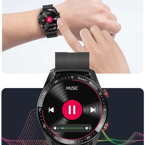 AstraGlide Pro Wellness Smartwatch con Monitoraggio Continuo
