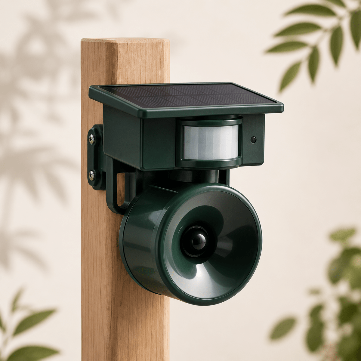 Motion detector bird repeller for effective protection