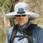Pălărie solară cu ventilator de răcire încorporat