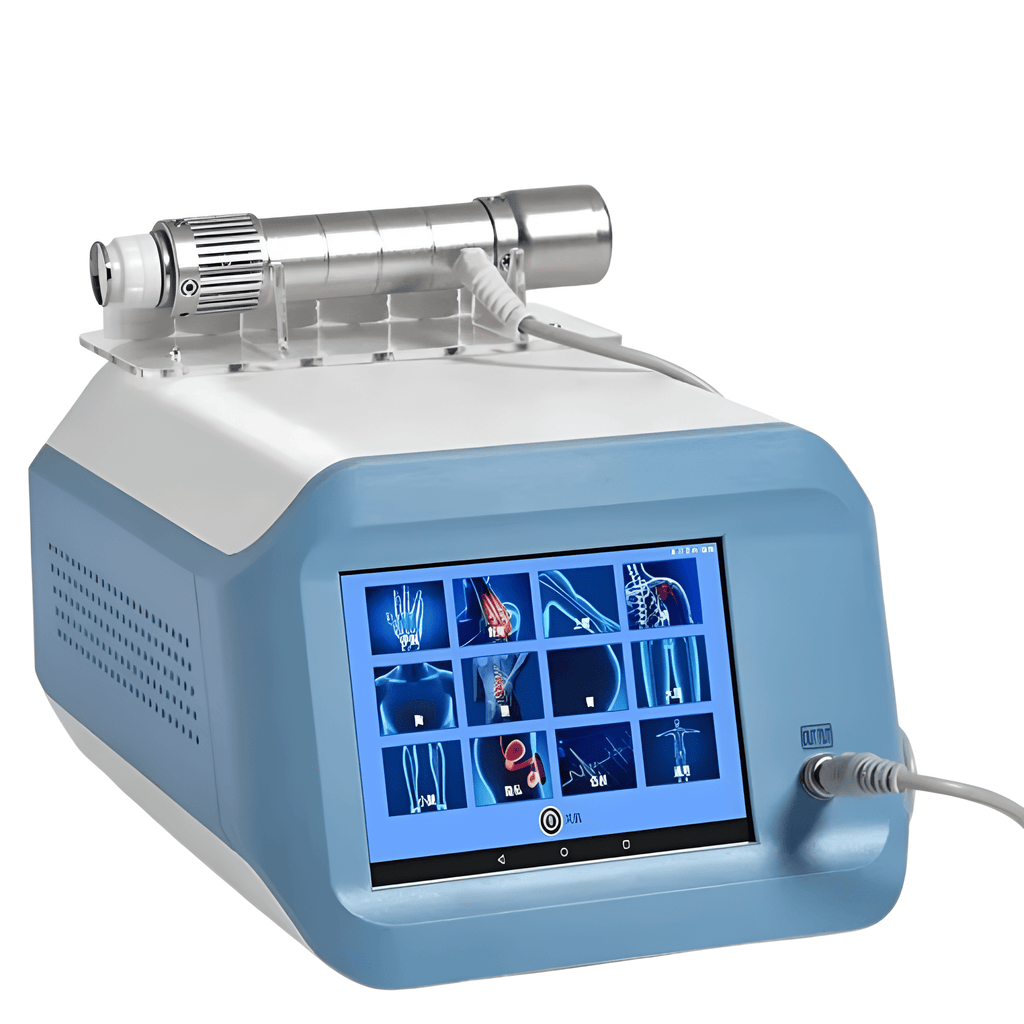 Sistemul QuantaPulse cu unde de șoc concentrate pentru recuperarea tendonului lui Ahile