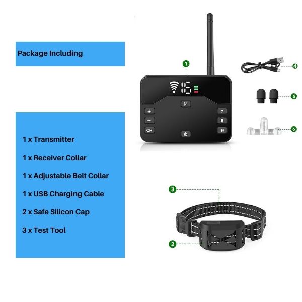 PawGuard Boundary Pro Two In One Wireless Collar And Fence System