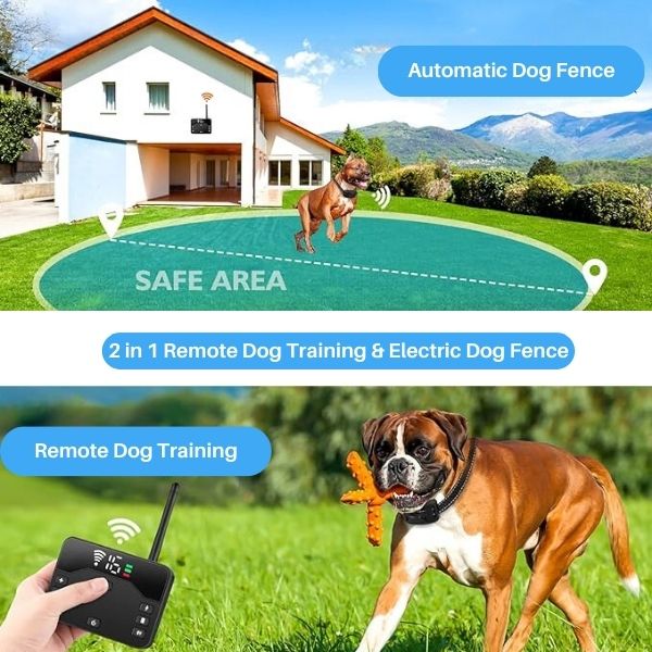 PawGuard Boundary Pro Two In One Wireless Collar And Fence System