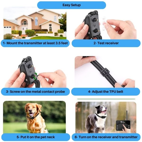 PawGuard Boundary Pro Two In One Wireless Collar And Fence System