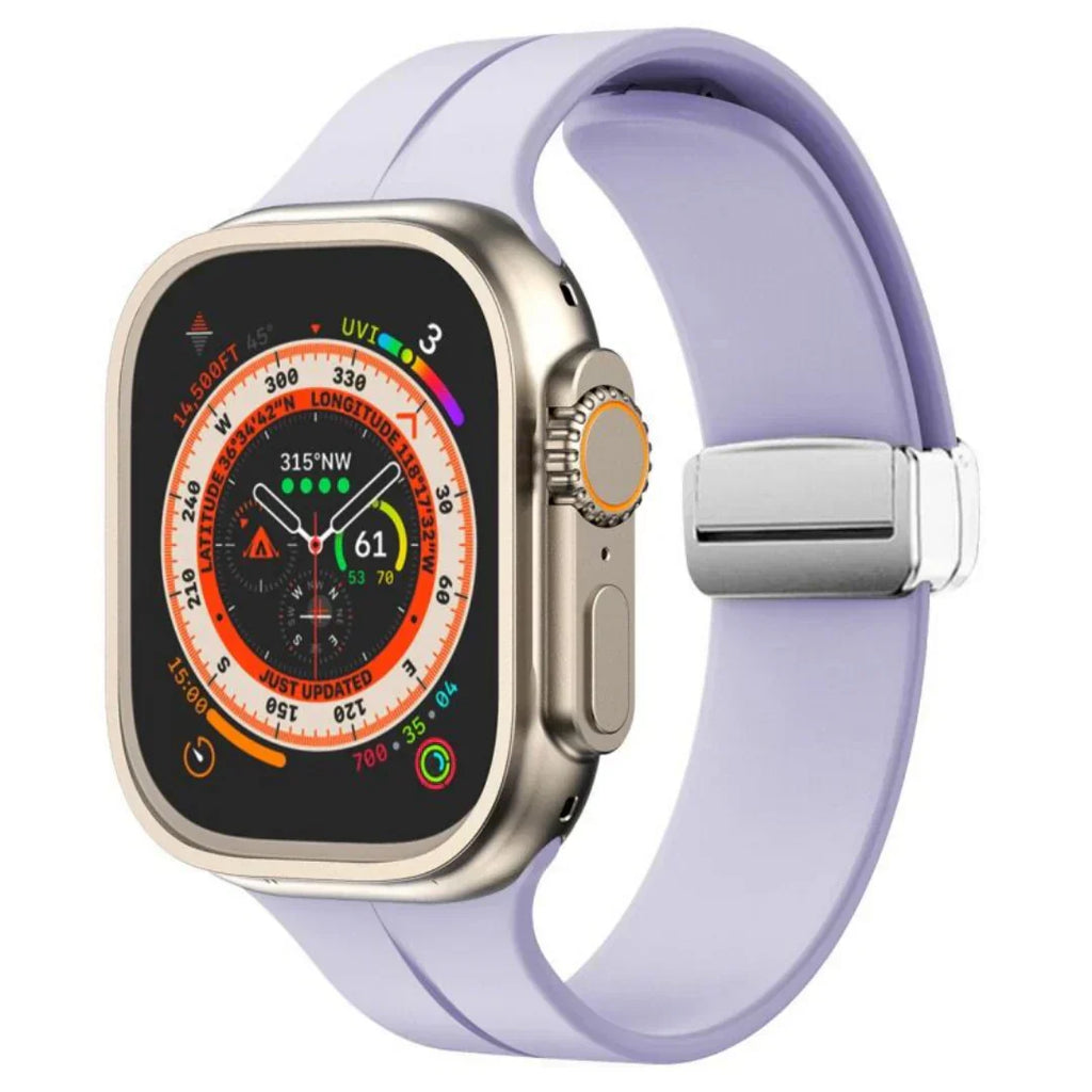 Cinturino in silicone Luma con chiusura magnetica per Apple Watch