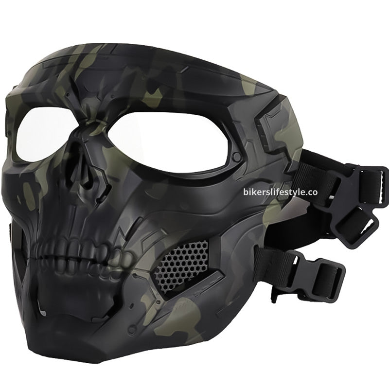 Maska na obličej Phantom Skull pro náročné venkovní aktivity a každodenní pohodlí