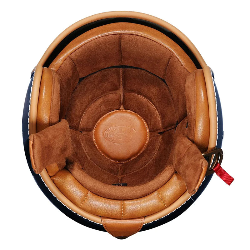JetLite Retro opengezichthelm met veerlichte comfort voor rijders
