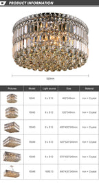 Jade Crystal Chandeliers For Modern Home Lighting And Decor