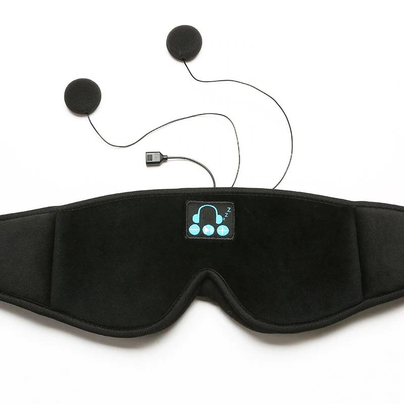 Auriculares Bluetooth Sem Fios SomniWave Para Dormir Com Máscara De Sono Incorporada