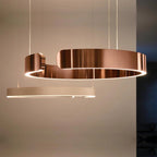 LumaCircle Modern LED Pendant for Living Room and Dining