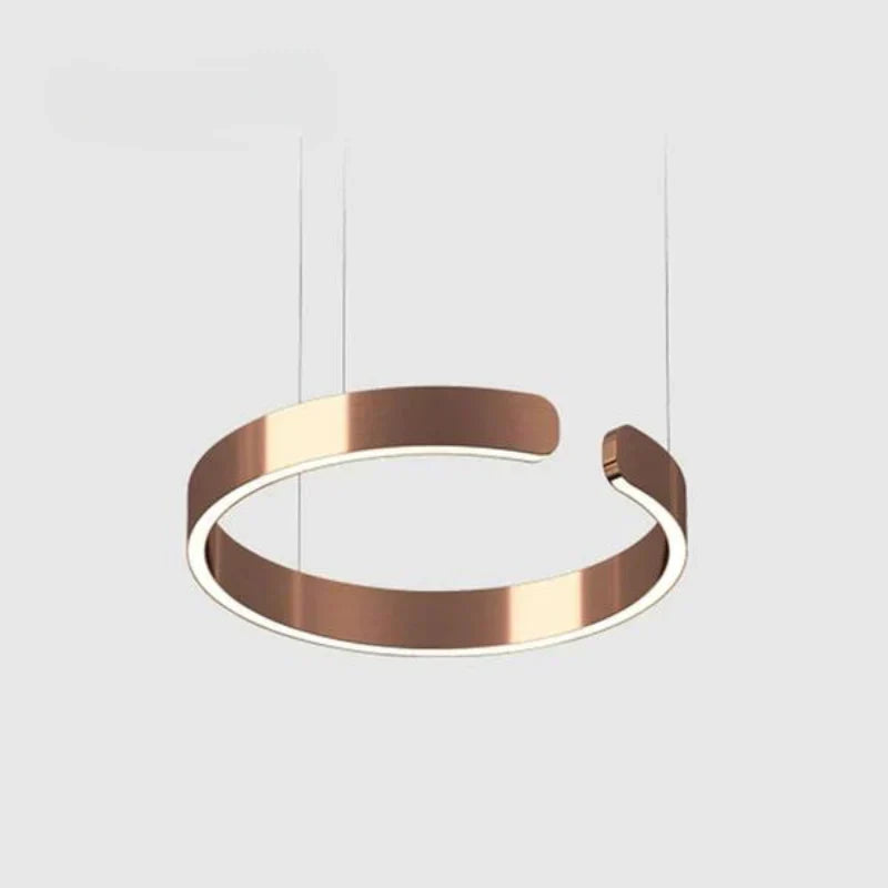 LumaCircle Modern LED Pendant for Living Room and Dining