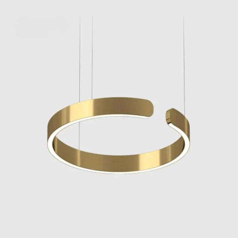 LumaCircle Modern LED Pendant for Living Room and Dining