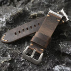 Ardentora Leather Band With Vintage Look For Samsung Watch Ultra