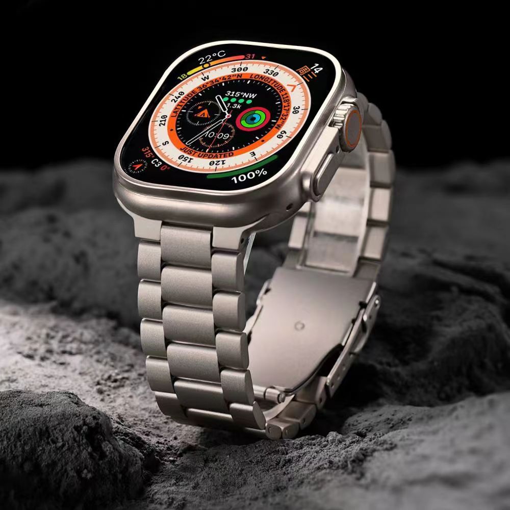 Kestrel Titanium Band For Apple Watch With Enhanced Safety Buckle