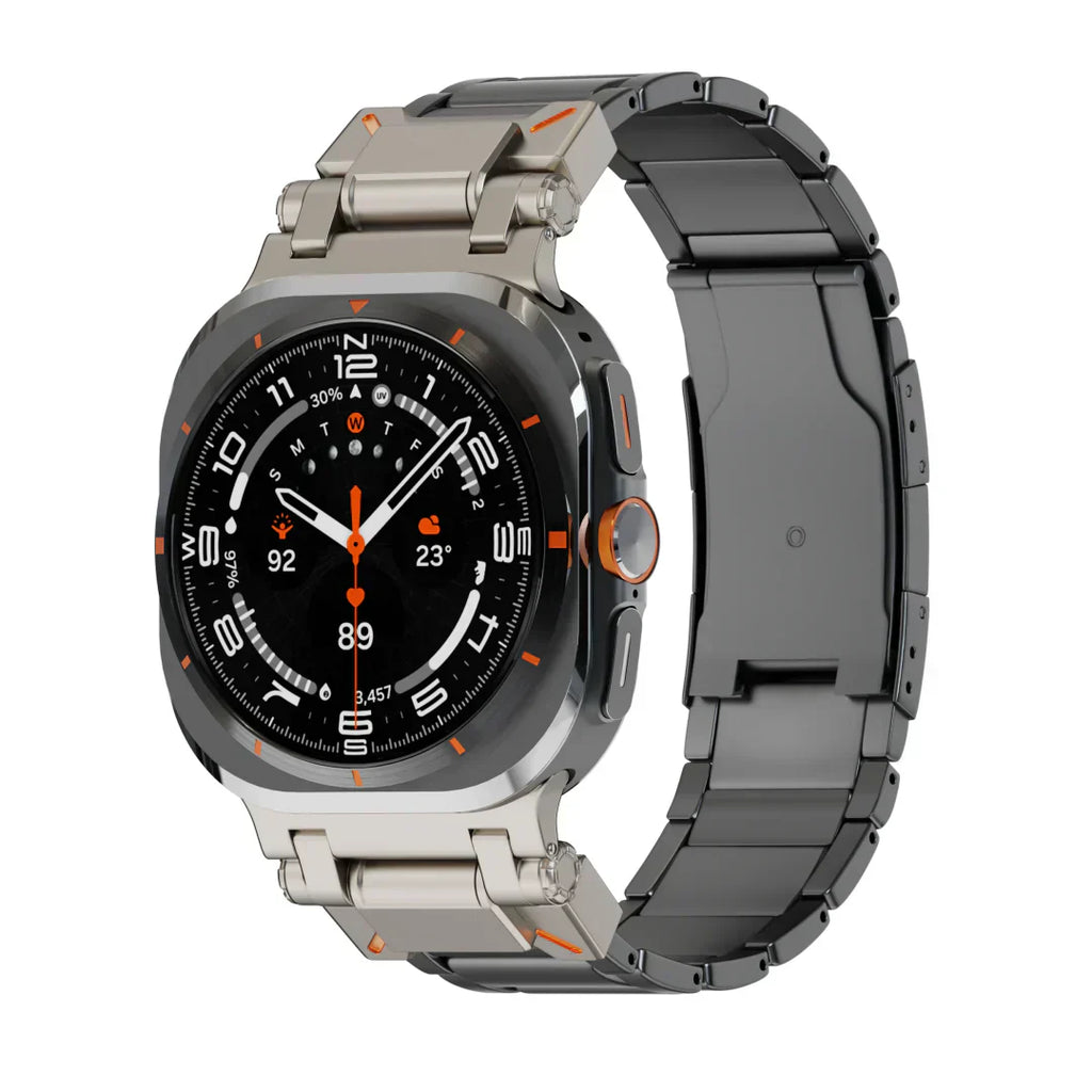 Tali Titanium Oleh Voyager Untuk Samsung Galaxy Watch Ultra