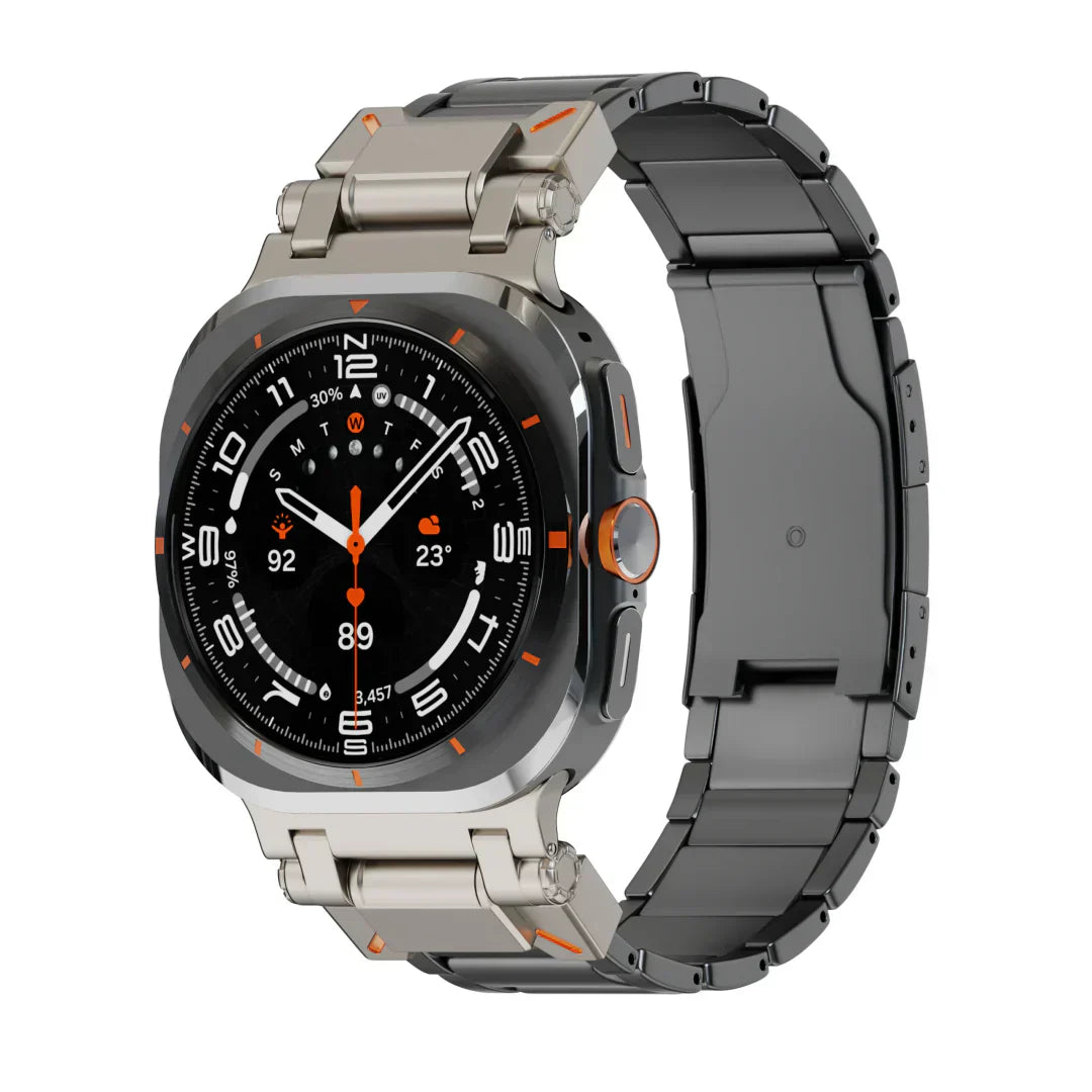 Tali Titanium Oleh Voyager Untuk Samsung Galaxy Watch Ultra