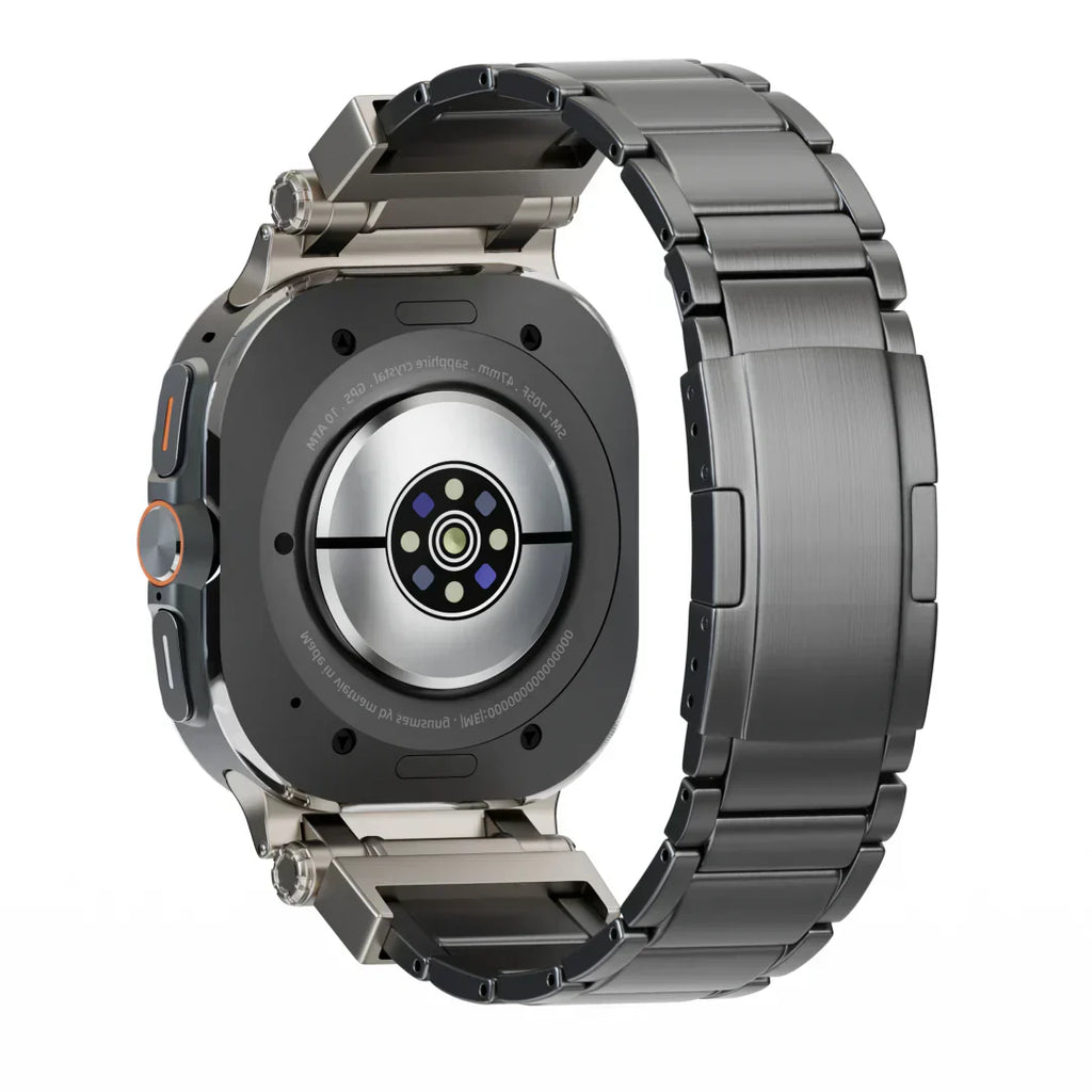 Tali Titanium Oleh Voyager Untuk Samsung Galaxy Watch Ultra