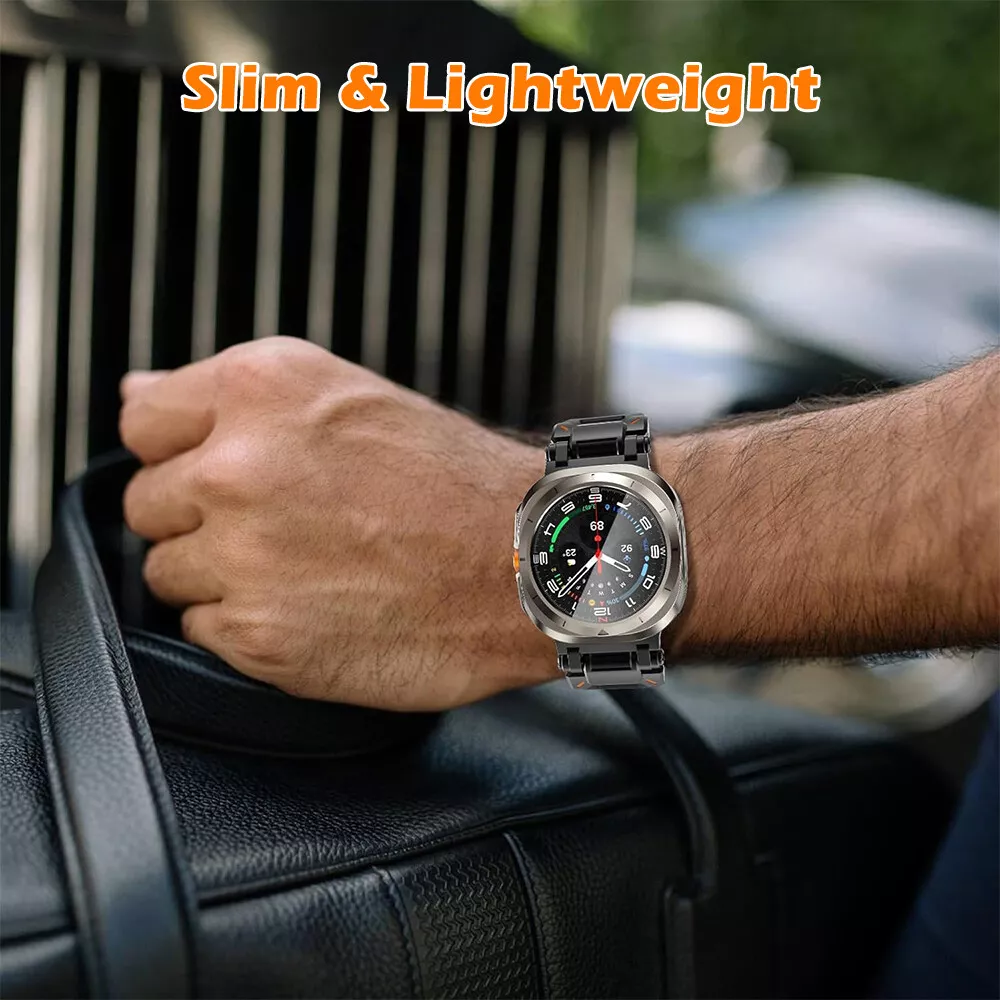 Orvalo All-Terrain Case With Tempered Glass For Samsung Galaxy Watch 47mm