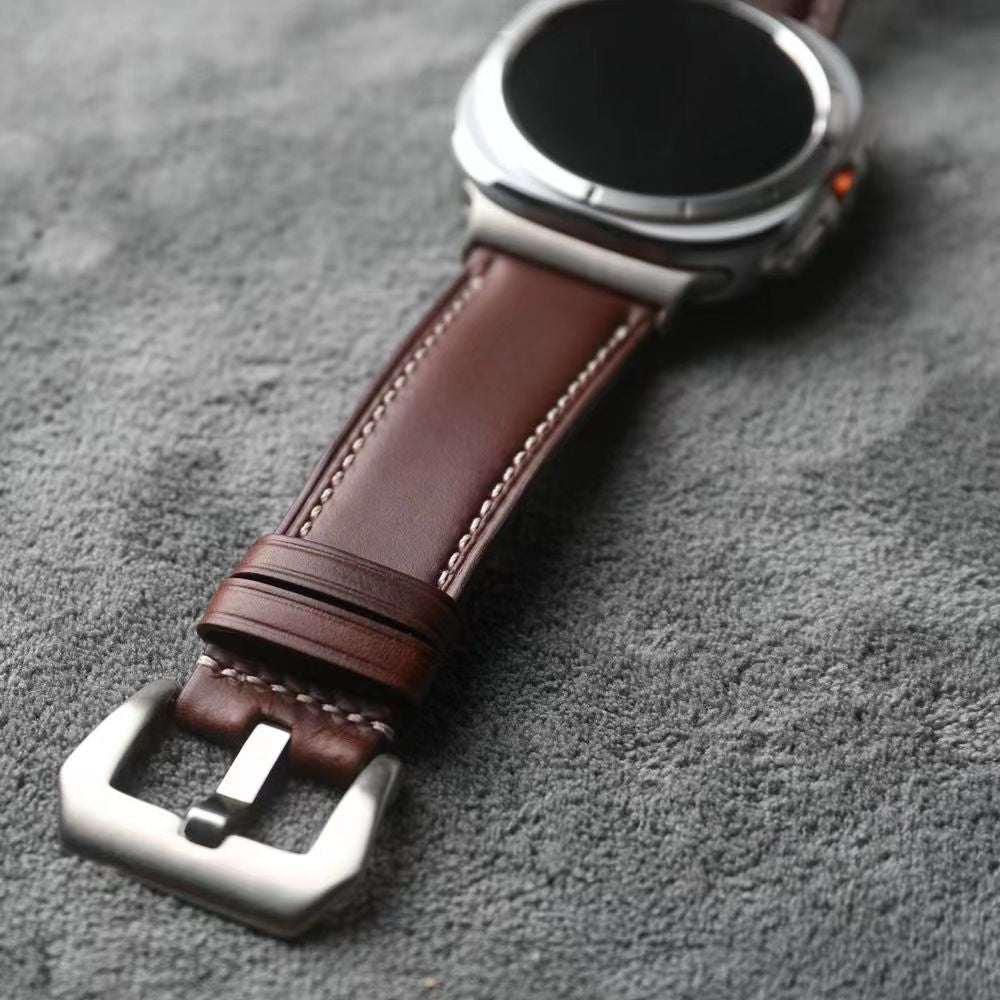 Evara nappa læderrem til Samsung Watch Ultra Classic