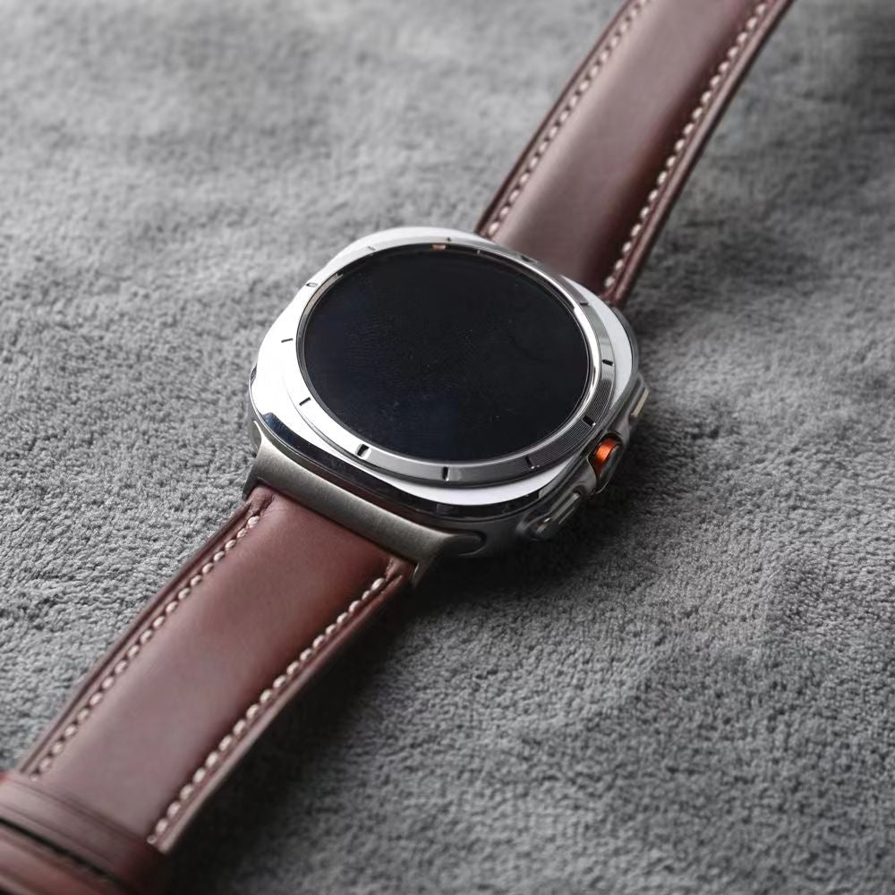 Evara nappa læderrem til Samsung Watch Ultra Classic