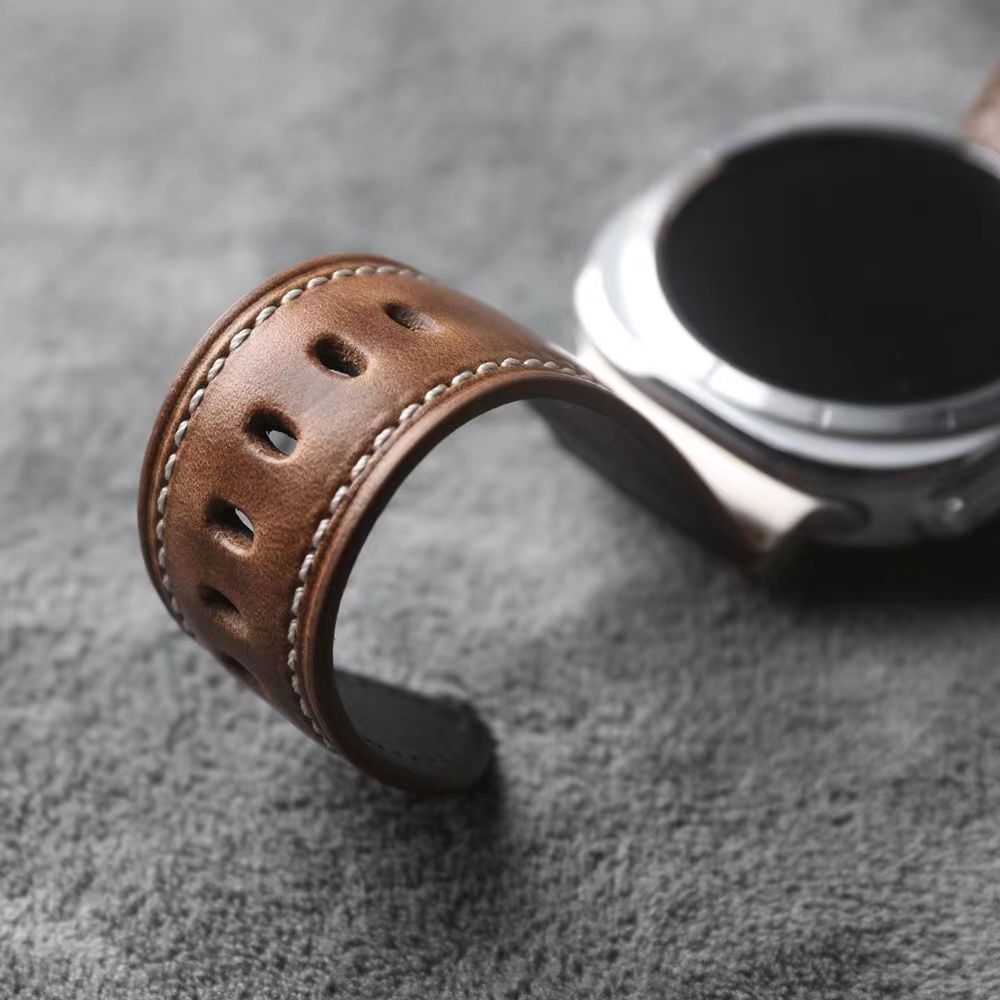 Evara nappa læderrem til Samsung Watch Ultra Classic
