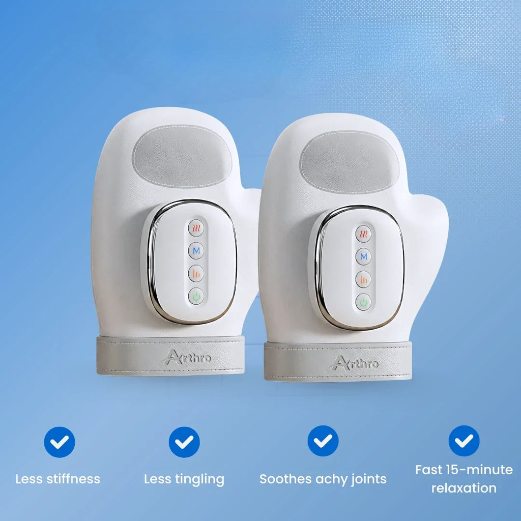 ArthroFlex Pro 3-in-1 Handmassagegerät mit Wärme und Handgelenkstütze