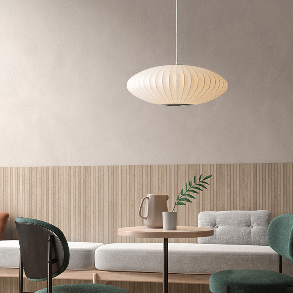 LyraHalo Pendant Light With LED Saucer For Modern Kitchens