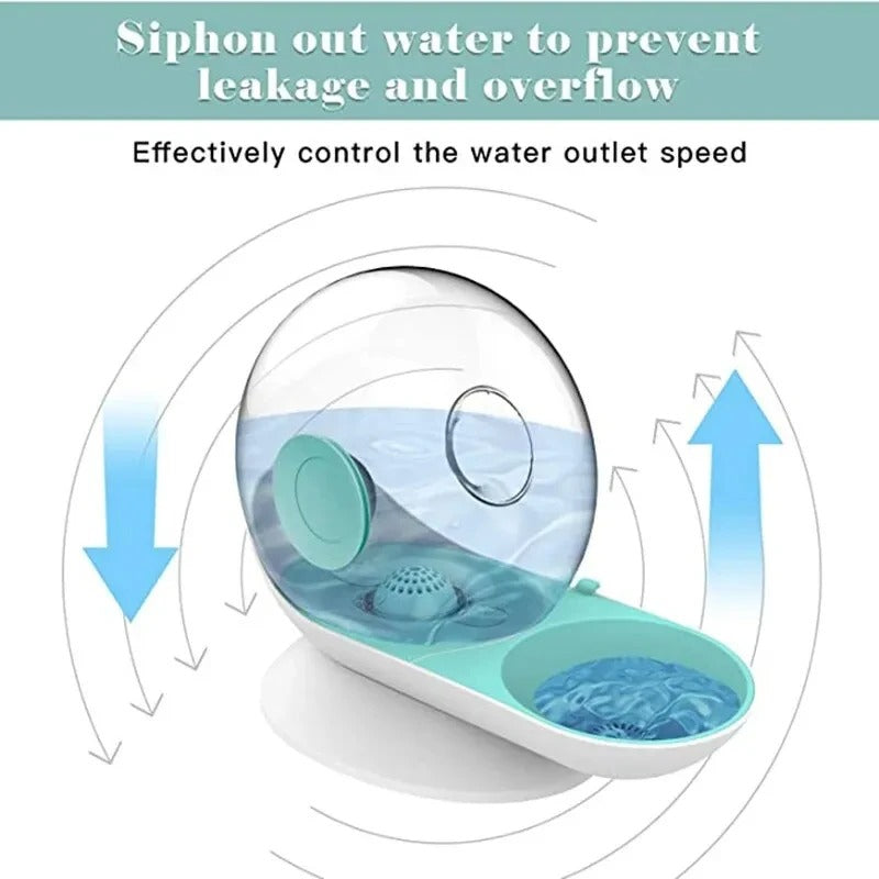 2.8L Fresh Flow Pet Water Fountain For Cats And Dogs