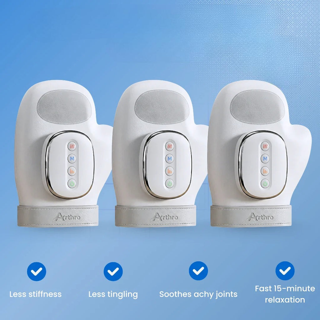 ArthroFlex Pro 3-in-1 Handmassagegerät mit Wärme und Handgelenkstütze