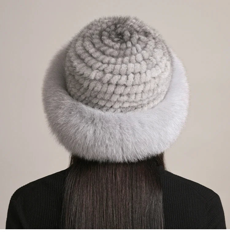 Novaine Mink Fur Hat For Classic Winter Warmth And Style