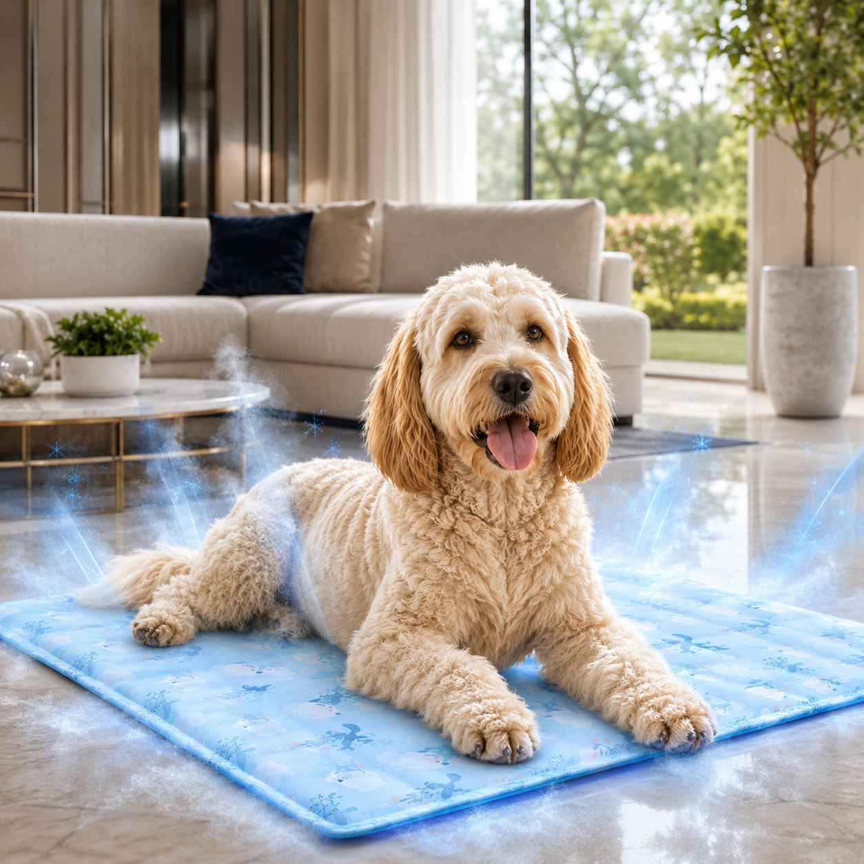 ChillPaws ペット用冷却マット ゲル注入セルフクーリングパッド 犬と猫用