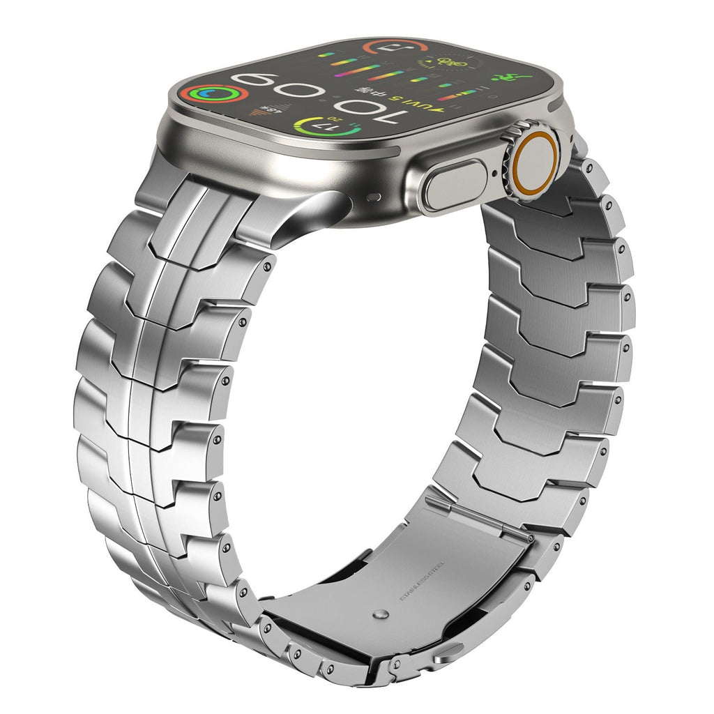 Tali Jam Apple Veralis Titanium Dengan Klip Hipoalergenik
